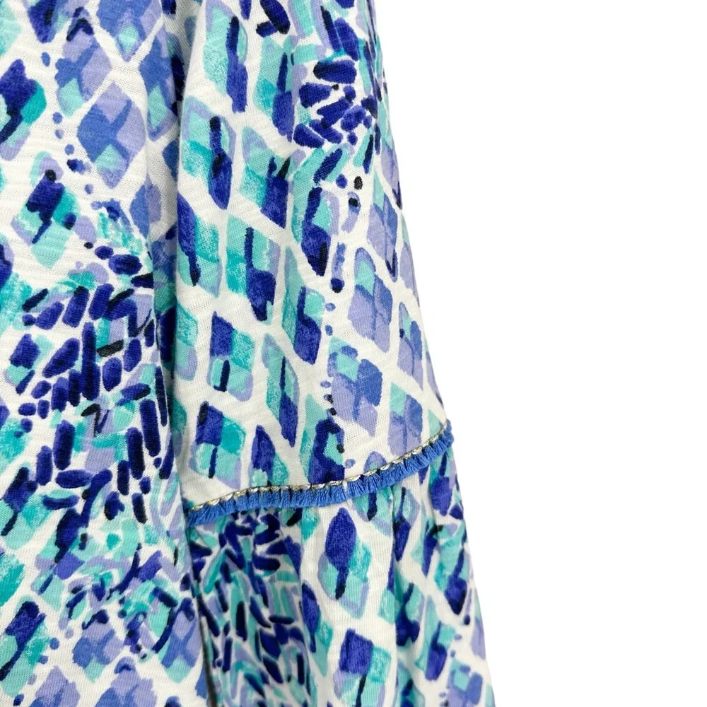 New LILLY PULITZER Aleece Tunic Dress Sleeve Joy Long Sleeve